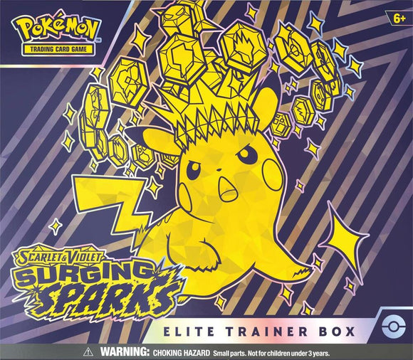 Pokémon Surging Sparks Elite Trainer Box - SV08