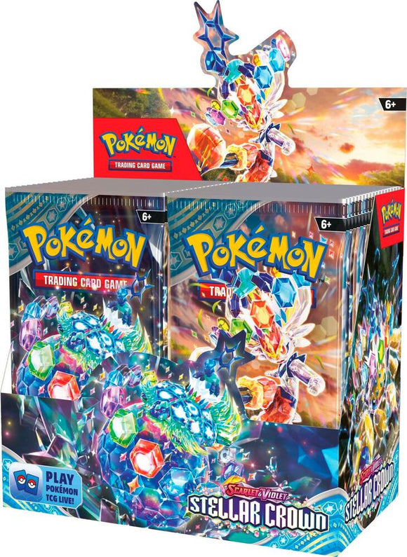 Pokémon Stellar Crown Booster Box - SV07