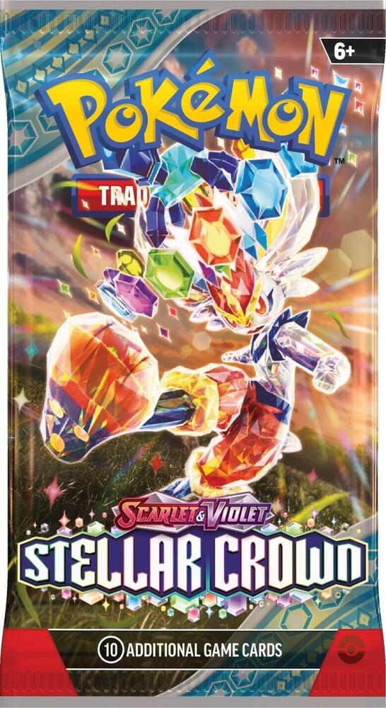 Pokémon Stellar Crown Booster Pack - SV07