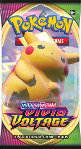 Pokémon Vivid Voltage Booster Pack - SWSH04