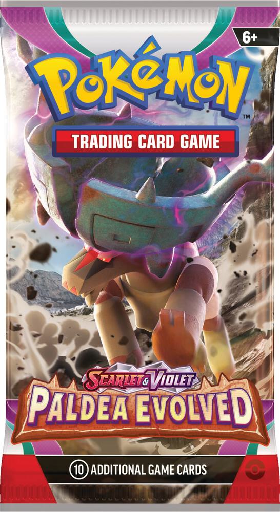 Pokémon Paldea Evolved Booster Pack - SV02 – Pozjoker Games