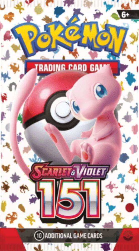 Pokémon 151 Booster Pack - SV: Scarlet & Violet 151 (MEW)