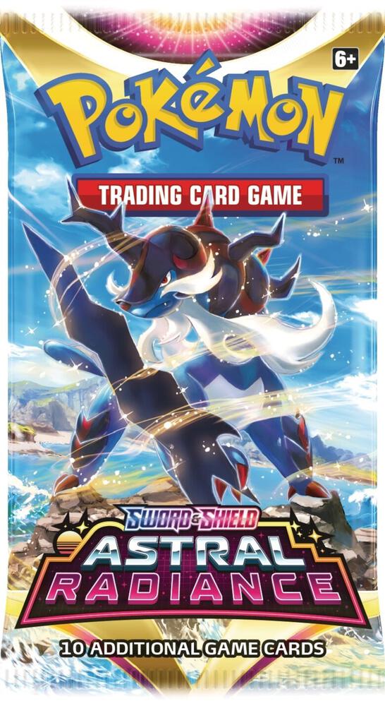 Pokmon Astral Radiance Booster Pack - SWSH10 Pozjoker Games Pokmon Astral Radiance Booster Pack - SWSH10 Pozjoker Games