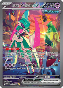 Pokemon Iron Valiant ex - 249/182 - SV04: Paradox Rift (PAR) NM