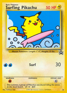 Pokemon Surfing Pikachu - WoTC Promo (PR) NM