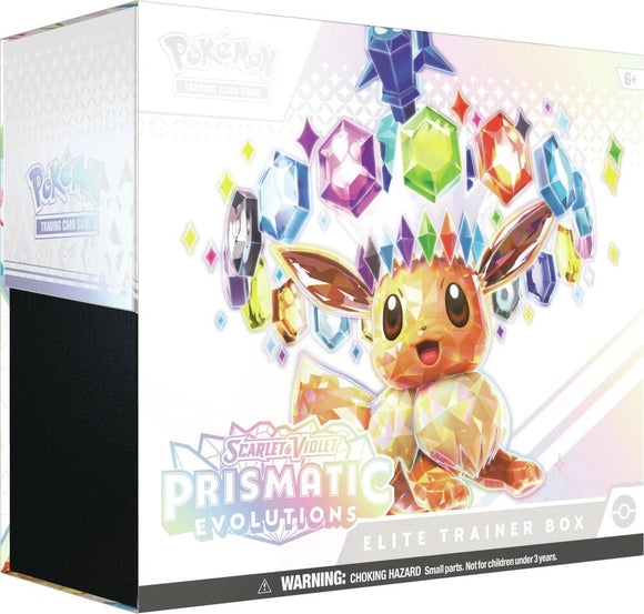 Pokémon Prismatic Evolutions Elite Trainer Box - SV (PREORDER 1/17/2025)