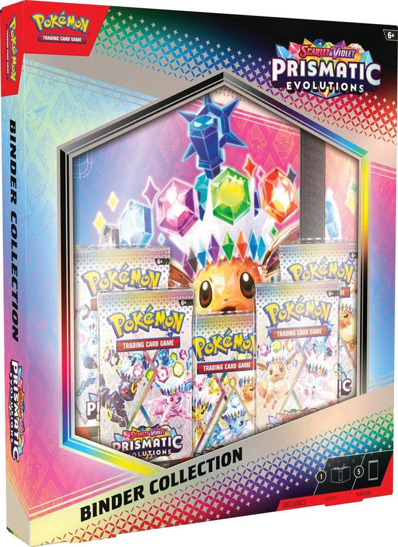 Pokémon Prismatic Evolutions Binder Collection - SV (PREORDER 1/17/2025)