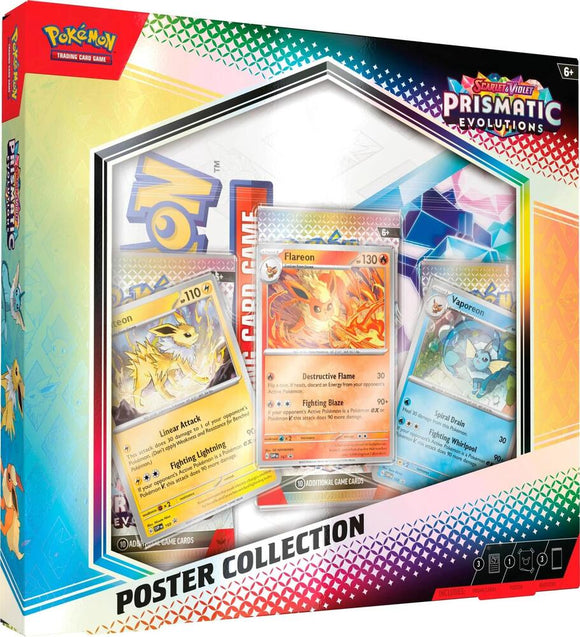 Pokémon Prismatic Evolutions Poster Collection - SV (PREORDER 1/17/2025)