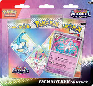 Pokémon Prismatic Evolutions Tech Sticker Collection [Sylveon] - SV (PREORDER 1/17/2025)